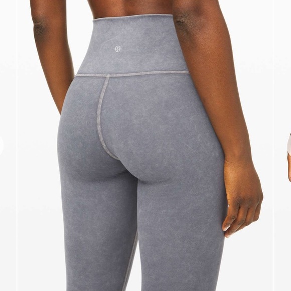 Lululemon Wunder Under Hi-Rise Tight Snow Washed Size 6 Washed Luna 28" - Picture 6 of 12